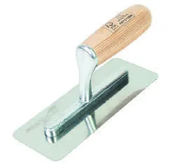 Yuvarlak Köşeli Paslanmaz Çelik Mala 240 x 100 mm