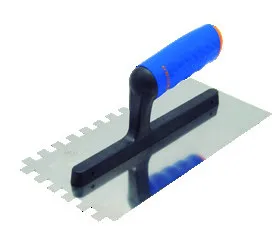 Premium Paslanmaz Çelik Dişli Mala 10 mm, 270 x 130 mm